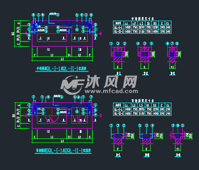 某化粪池大样图 - 环保图纸 - 沐风网