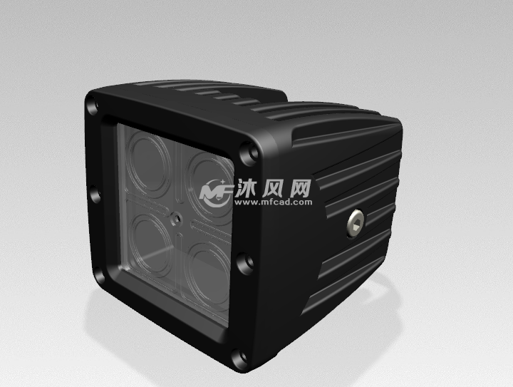 探照灯多种规格3d模型