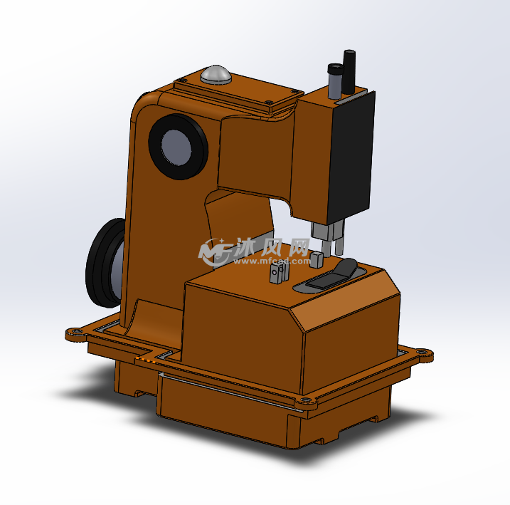 缝纫机模型设计