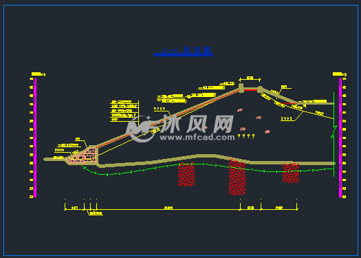 小型水库大坝除险加固设计图