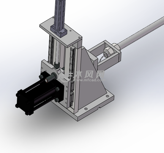 气缸升降机构模型设计