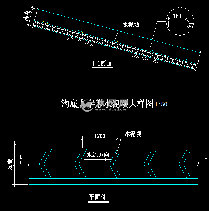 20米高边坡板肋式锚杆挡墙支护施工图