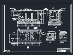 沉淀池安装设计图