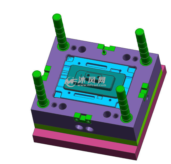 手机保护套模具设计图