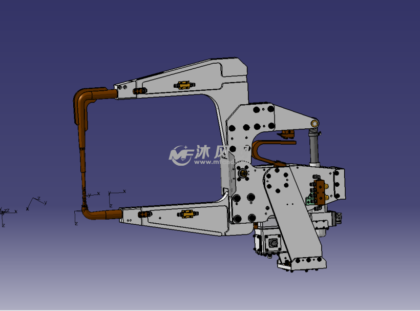 机器人抓手 零件总成结构机器人抓手 抓取工件的夹具机器人抓手 夹具