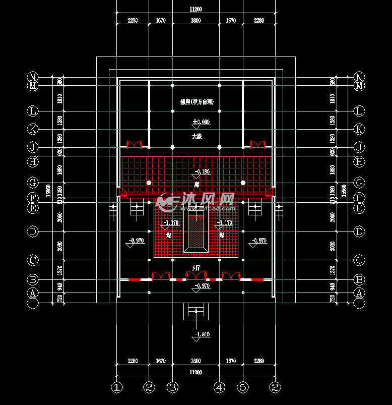 闽南古建筑平立面方案