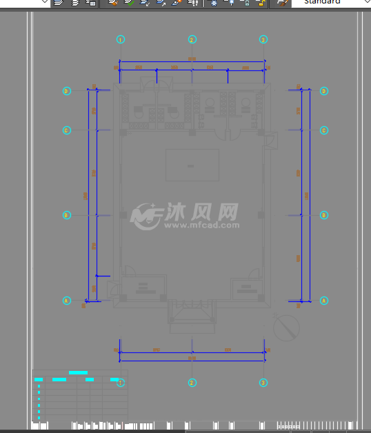 蝴蝶秀场平面图