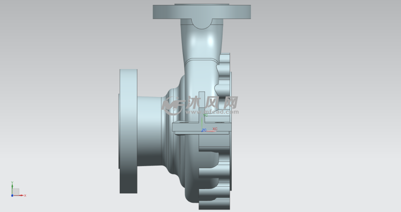 离心泵三维图设计