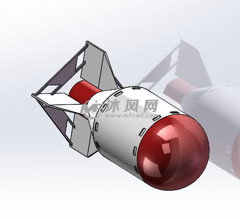 原子弹核弹模型 - 军工模型图纸 - 沐风网