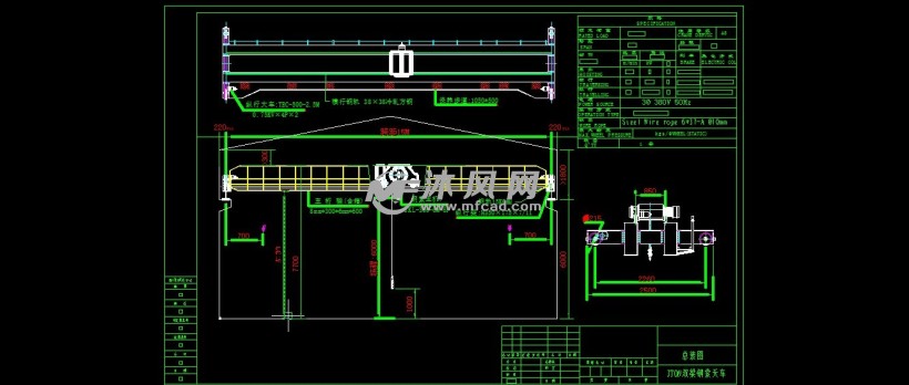 钢索天车方案图