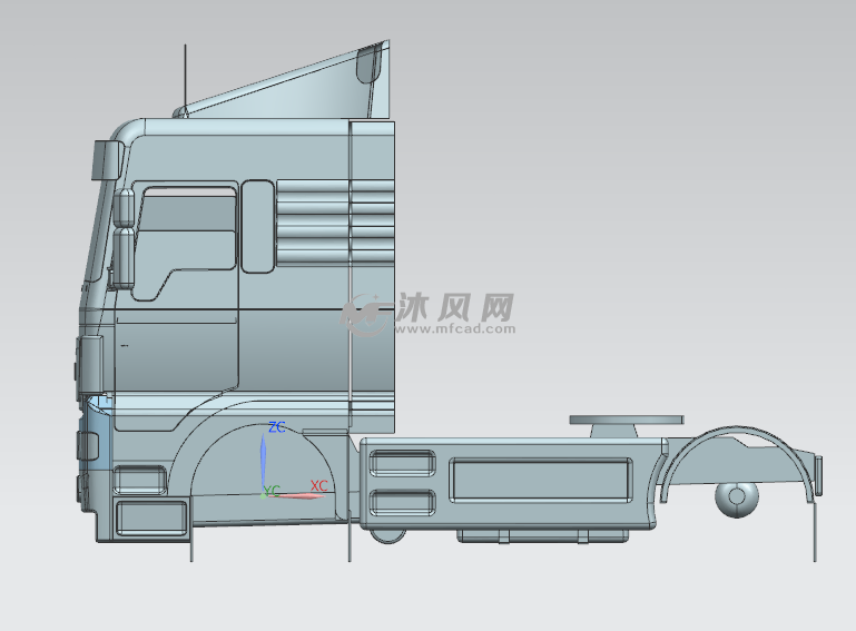 货车卡车车头外形设计