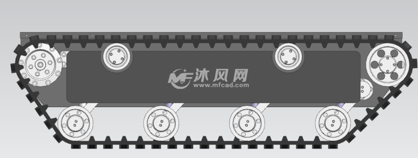 全地形履带底盘负载250kg