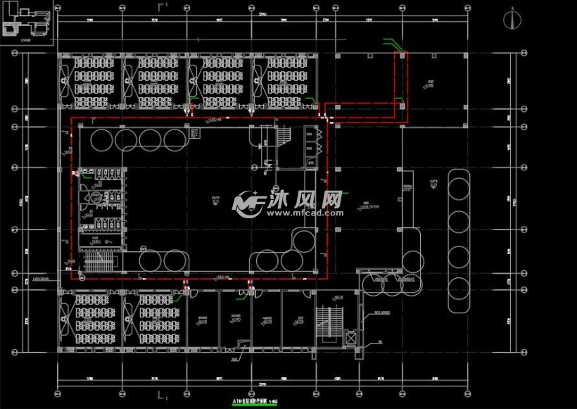 某教学楼给排水cad图纸