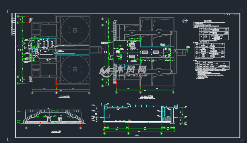 建筑结构高密池60000方每天