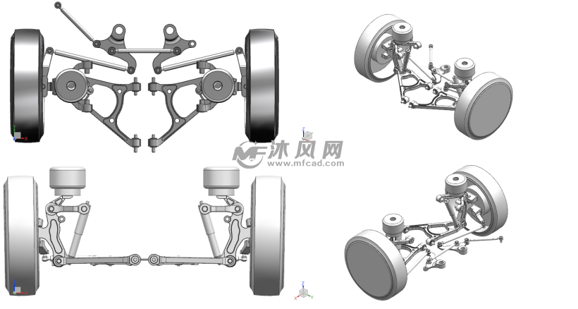 汽车前空气悬架总成