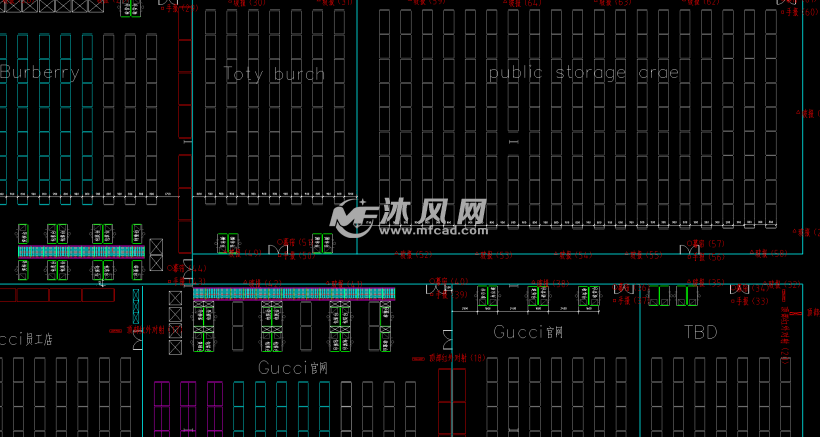 仓库红外报警系统点位设计图