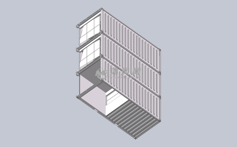 集装箱房模型