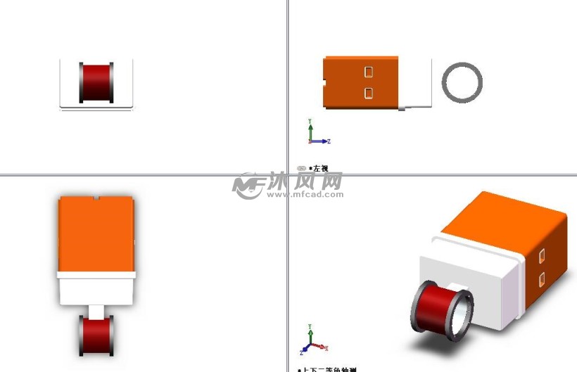 科普展品之无皮鼓渲染图无皮鼓无皮鼓总装前视图无皮鼓总装科普展品之