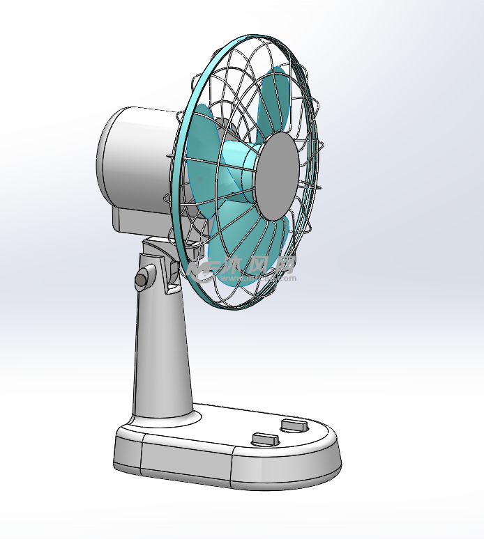 台式电风扇摇头装置机构设计