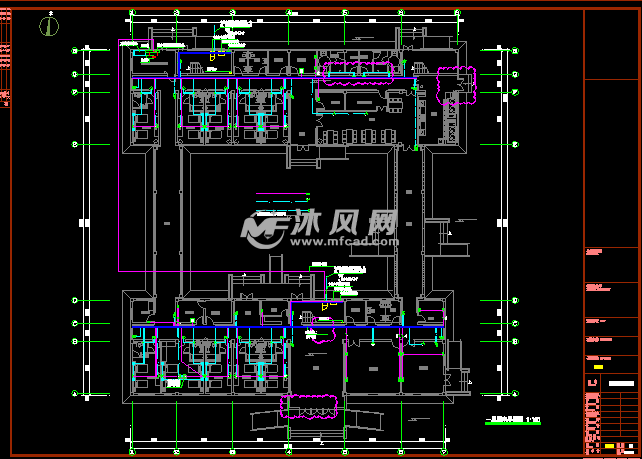 一层弱电平面图