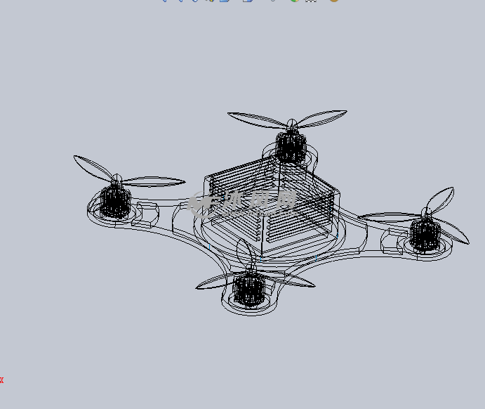 四旋翼机(飞行器)设计模型