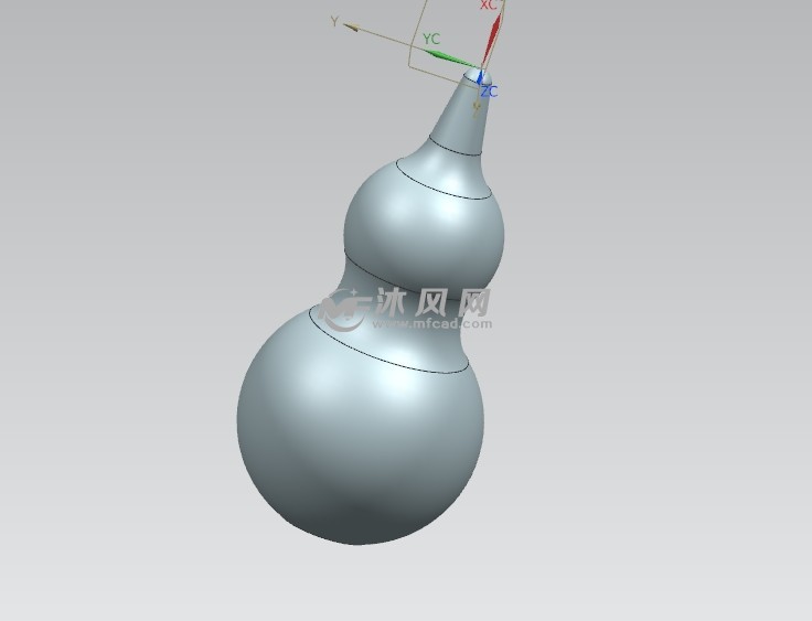 小葫芦的数控车加工工艺设计及手动编程仿真 设计方案图纸 沐风网