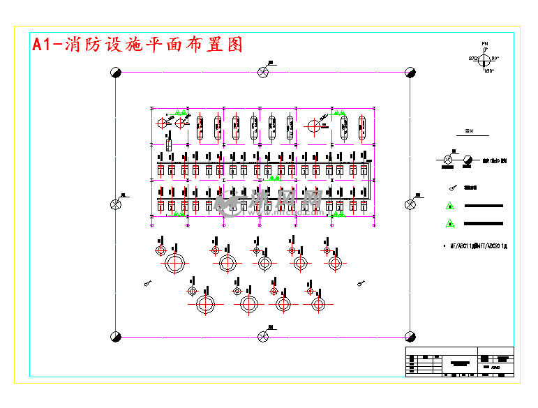 a1-消防设施平面布置图