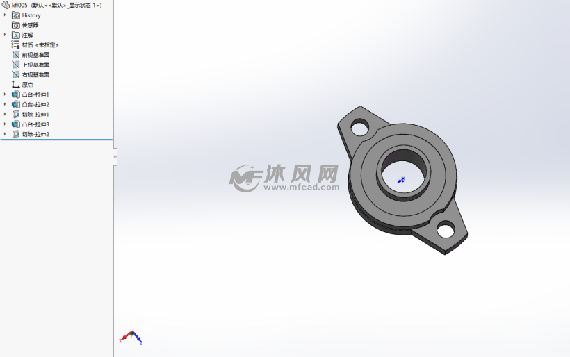 kfl系列轴承座锌合金菱形轴承座