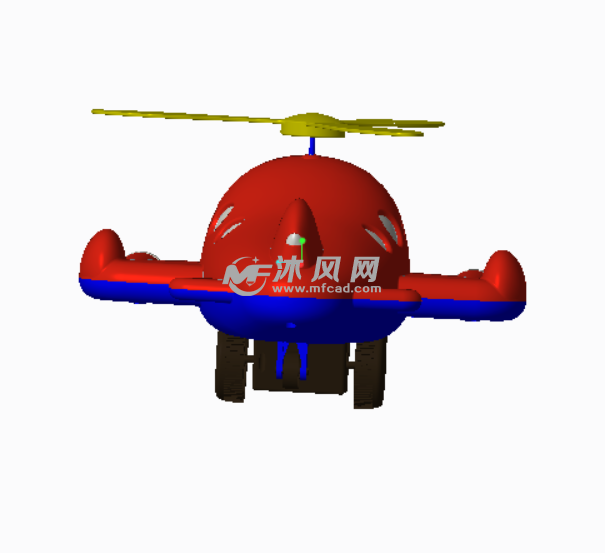 玩具飞机装配图