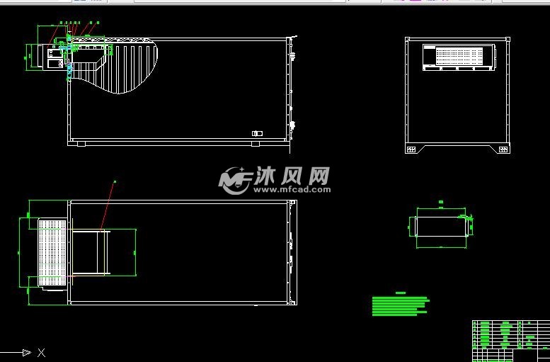 冷藏车运输车结构图