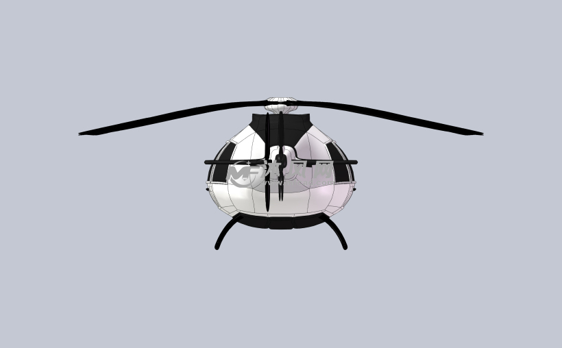 直升机(旋翼)设计模型