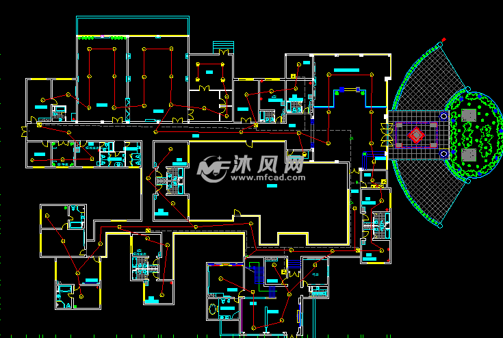 宾馆消防图纸