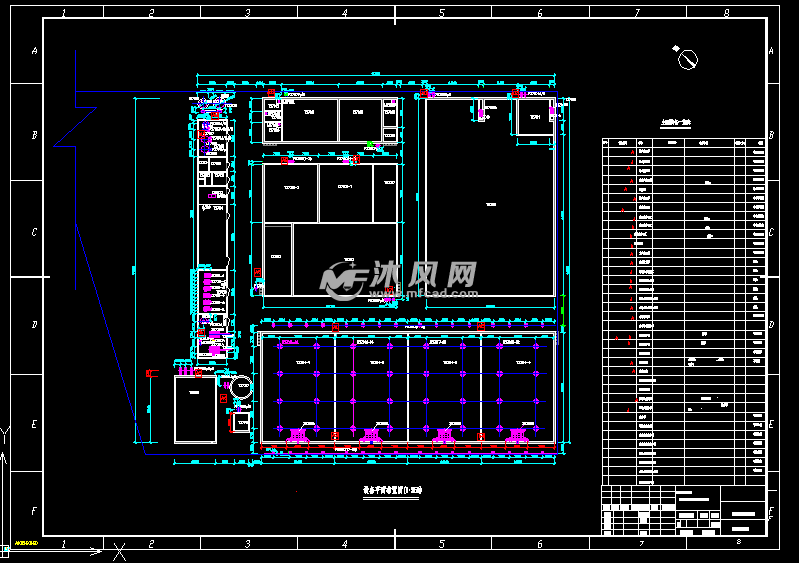 设备平面布置图