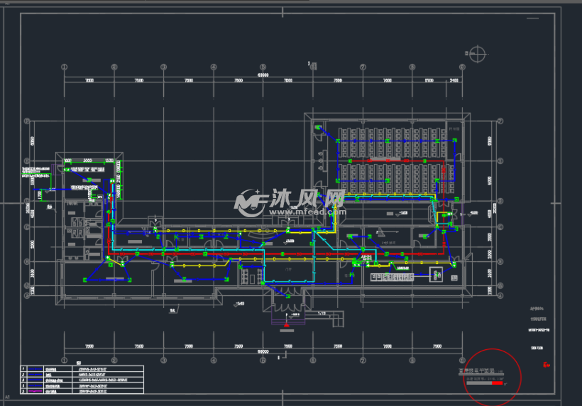 cad建筑图纸 电气工程 工业建筑电气cad 上传图纸补贴活动 免费发布