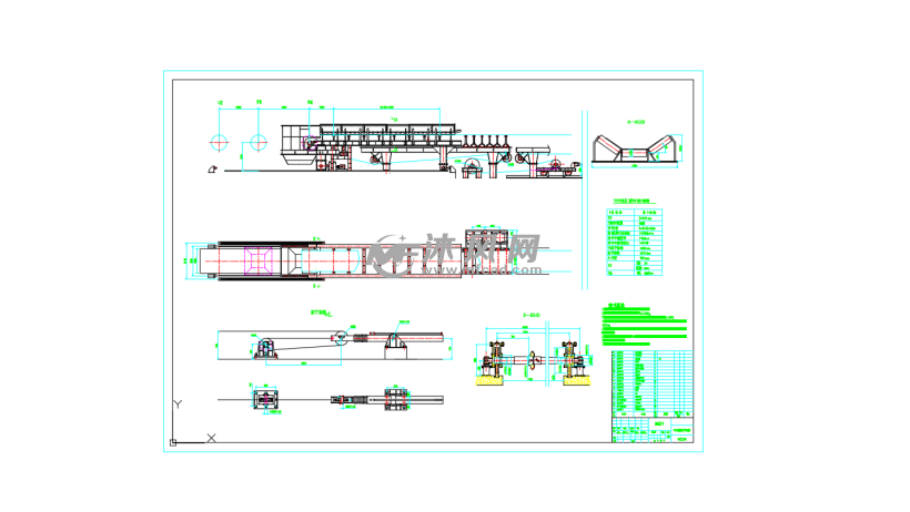 带式输送机头部伸缩装置设计 - 设计方案图纸 - 沐风网