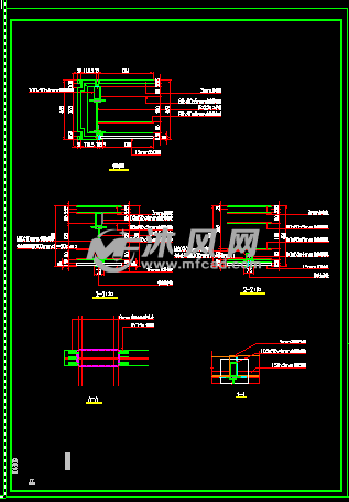 铝单板幕墙节点图纸