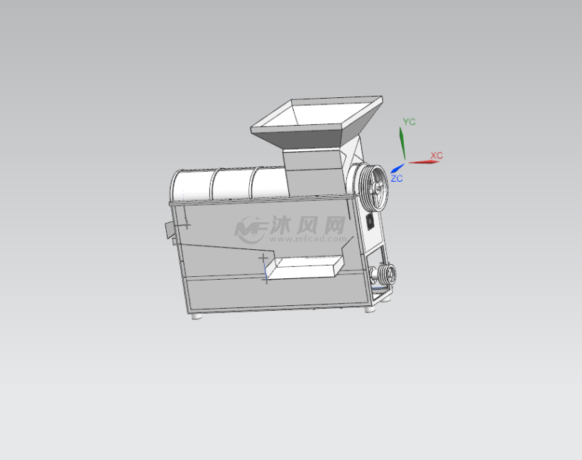 玉米脱粒机的设计【含三维模型】 - 设计方案图纸