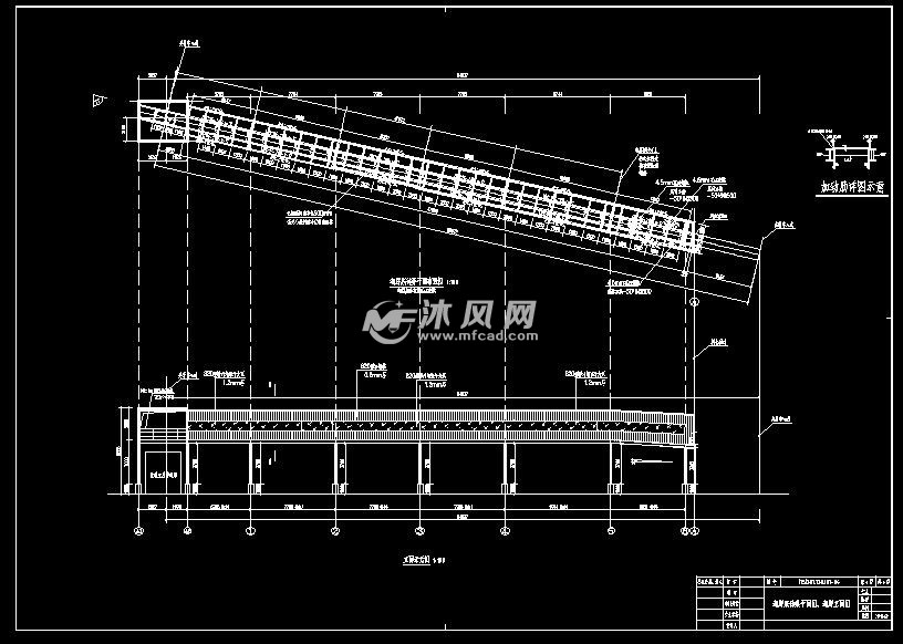 老区返矿皮带通廊 - 输送和提升设备图纸 - 沐风网