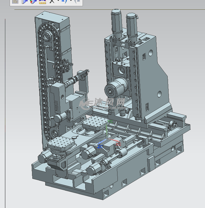 卧式加工中心交换工作台400
