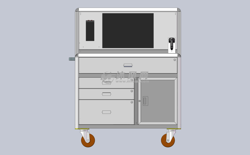 型材小车,工具车 工位器具图纸 沐风网