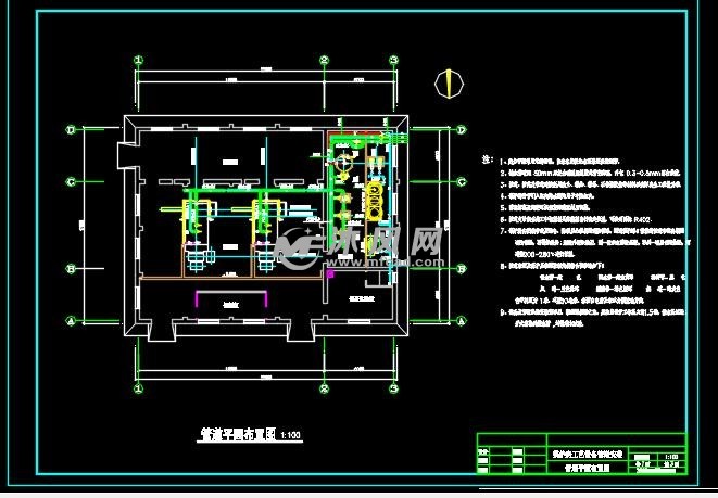 管道平面布置图