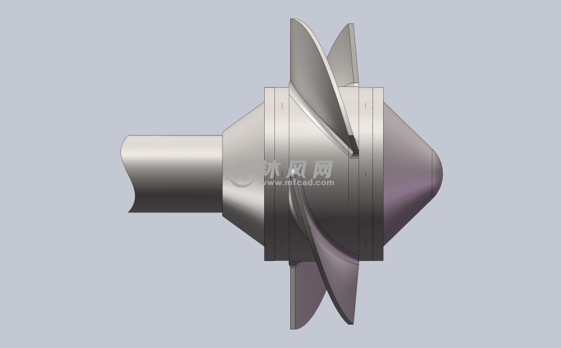 轴流泵-fjx-500叶轮装配图