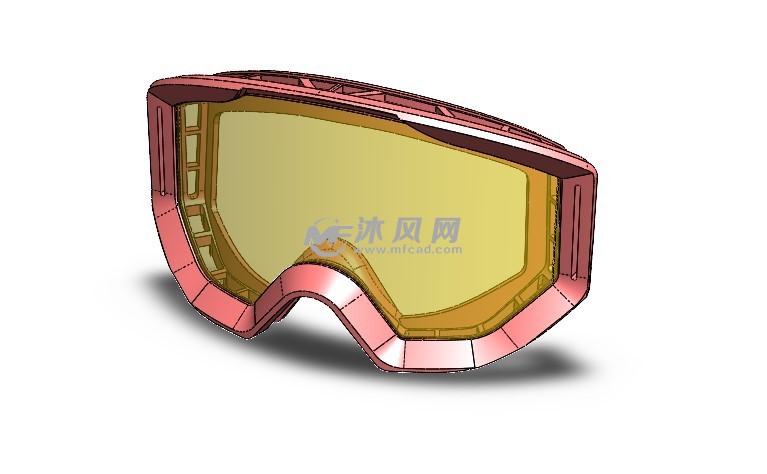护目镜模型设计图纸