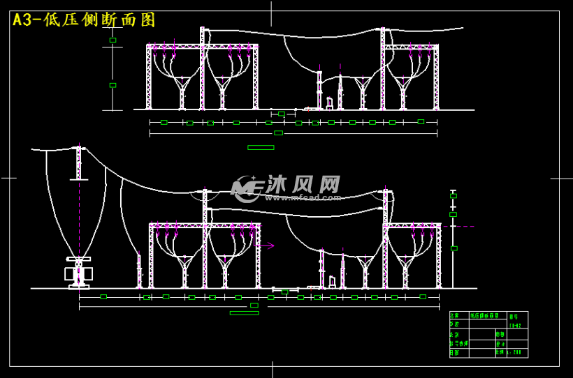 a3-低压侧断面图