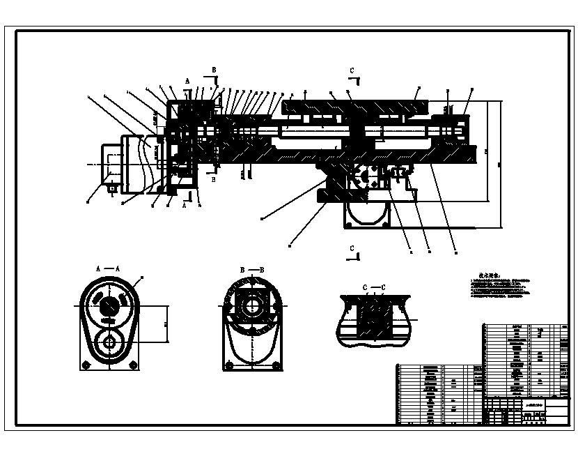 300×500的x-y数控铣床工作台设计