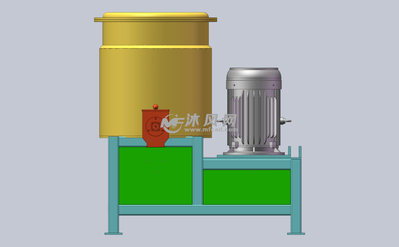 小型银粉绑定混合机