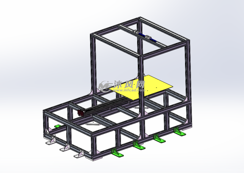 铝型材平台框架结构