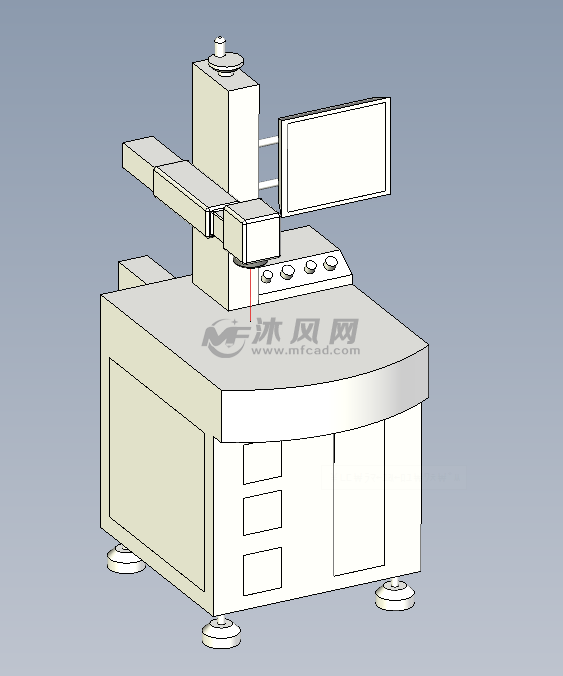 大族镭雕激光模型