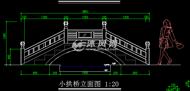 小拱桥施工详图