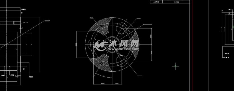 某重型设备一二级行星架零件图
